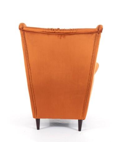 Кресло SIGNAL HARRY Velvet Bluvel 4215 корица/венге