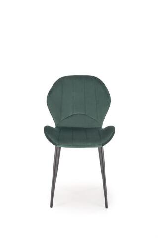 Стул HALMAR K538 темно-зеленый/черный