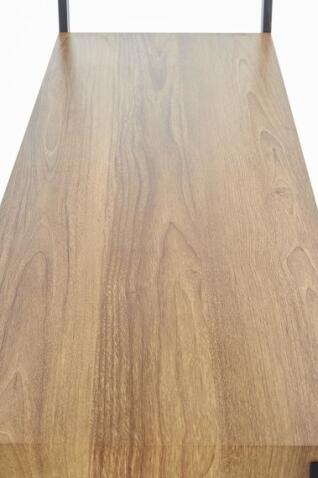 Стеллаж HALMAR BOLIVAR REG1 дуб золотой/черный, 100/30/120