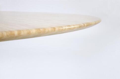 Стол обеденный HALMAR PIREUS травертин/орех 120