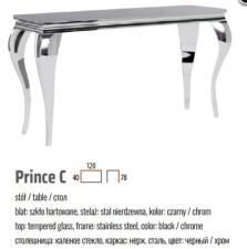 Консоль SIGNAL PRINCE С черный/хром 120/40