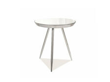 Стол журнальный SIGNAL BORA C зеркальный/хром, 41/46