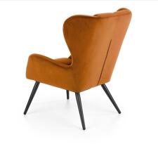 Кресло HALMAR TYRION корица/черный Кресло HALMAR TYRION корица/черный