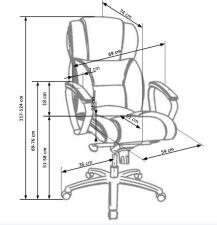 Кресло компьютерное HALMAR FOSTER светло-коричневый/хром Кресло компьютерное HALMAR FOSTER светло-коричневый/хром