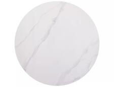 Стол обеденный SIGNAL RION белый лак/черный 90