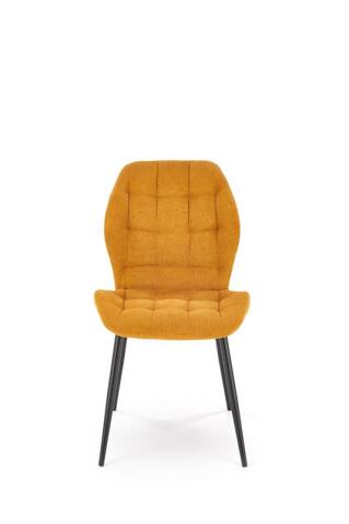 Стул HALMAR K548 горчичный/черный