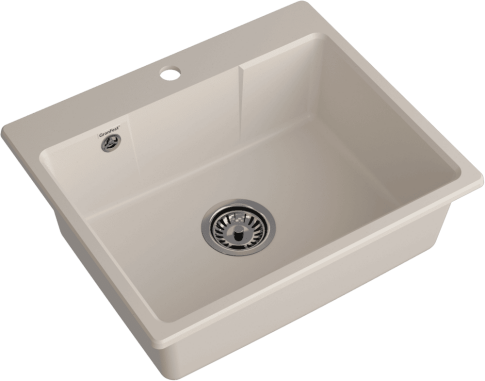 Кухонная мойка GRANFEST URBAN UR-658 белый