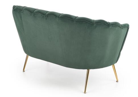 Софа HALMAR AMORINITO XL темно-зеленый/золотой