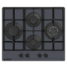 Варочная панель газовая MEFERI MGH604GR GLASS ULTRA