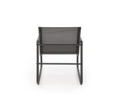 Комплект HALMAR CONOR (софа + 2 кресла + стол журнальный) темно-серый/светло-серый