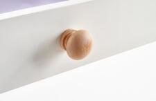 Стол компьютерный HALMAR B34 дуб сонома/белый