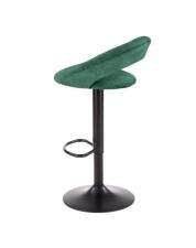 Стул барный HALMAR H102 темно-зеленый/черный Стул барный HALMAR H102 темно-зеленый/черный