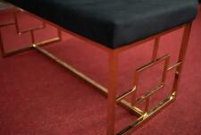 Скамья SIGNAL NOIR черный/золотой, 100/46/48