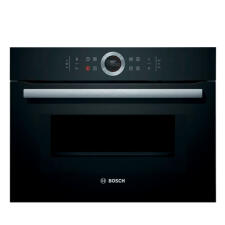 Духовой шкаф BOSCH компактный с СВЧ CMG633BB1