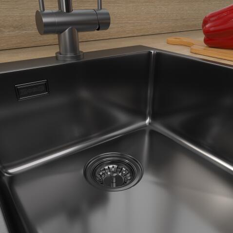 Мойка ZORG ZRN 5045 PREMIUM PVD Gunblack