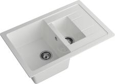 Кухонная мойка GRANFEST QUADRO Q-775KL иней