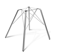 Стул Sheffilton SHT-ST43-2/S37 какао/ванильный крем/хром лак