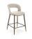 Стул барный HALMAR H114 бежевый/ореховый