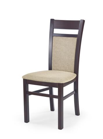 Стул HALMAR GERARD 2 темный орех/TORENT BEIGE