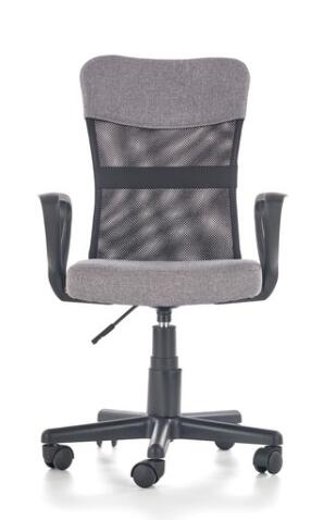Кресло компьютерное HALMAR TIMMY серый/черный