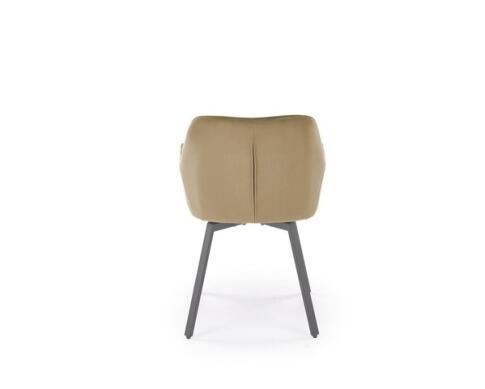 Стул HALMAR K588 бежевый/черный