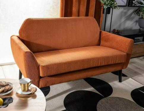 Диван SIGNAL MENA Velvet Bluvel 4215 корица/венге