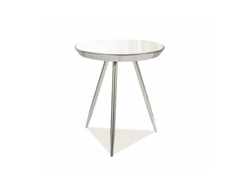 Стол журнальный SIGNAL BORA C зеркальный/хром, 41/46