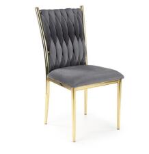 Стул HALMAR K436 серый/золотой