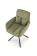 Стул HALMAR K495 оливковый/черный, поворотный