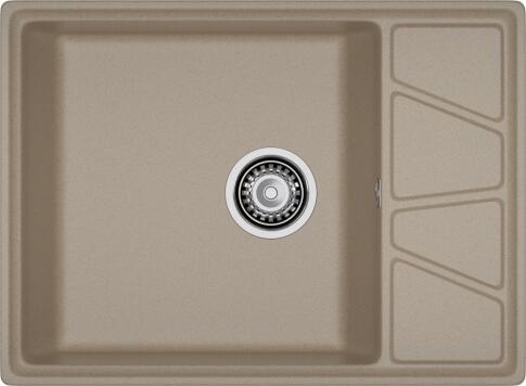 Кухонная мойка GRANFEST VERTEX V-680L песочный