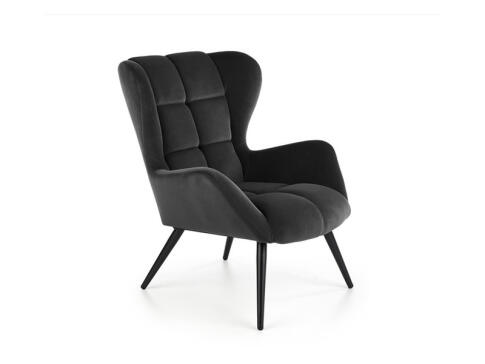 Кресло HALMAR TYRION черный/черный