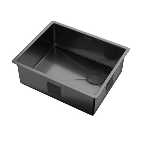 Мойка ZORG ZEROX 54 U / IF SIDE SF PVD GUNBLACK