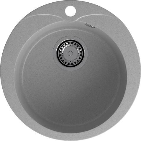 Кухонная мойка GRANFEST RONDO R-480 серый
