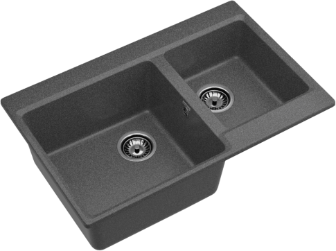 Кухонная мойка GRANFEST LEVEL LV-780K графит
