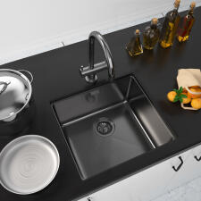 Мойка ZORG ZRN 4545 PREMIUM PVD Gunblack