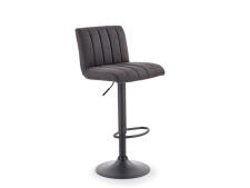Стул барный HALMAR H89 темно-серый/черный