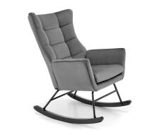 Кресло-качалка HALMAR BAZALTO серый Кресло-качалка HALMAR BAZALTO серый