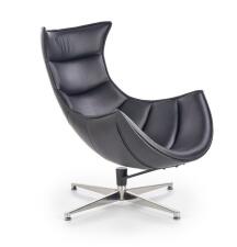 Кресло HALMAR LUXOR черный/хром