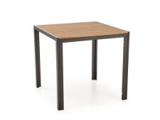 Стол обеденный HALMAR FIERRO K коричневый/черный