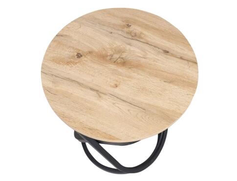 Стол журнальный SIGNAL EOS D дуб артизан/черный