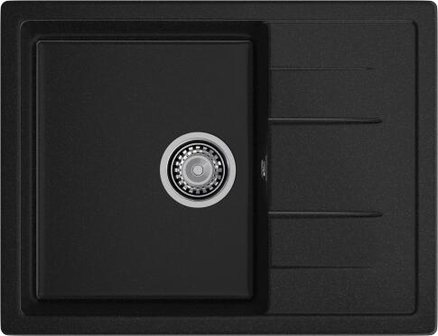 Кухонная мойка GRANFEST QUADRO Q-650L черный