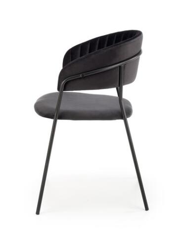 Стул HALMAR K426 черный/черный