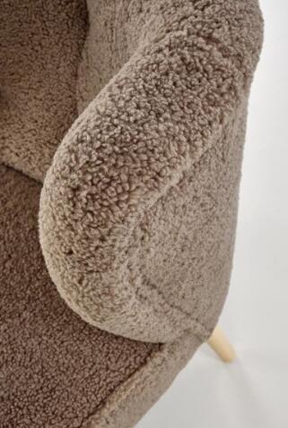 Кресло HALMAR MOCCA темно-коричневый