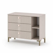 Комод NN Мебель (МС Триумф К) Меланж BS/Меланж, 3 ящика