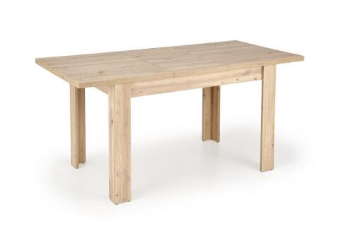 Стол обеденный HALMAR BAGIO дуб артизан/дуб артизан 120-160/80