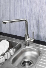 Смеситель для кухни Omoikiri Nakagawa BN нержавеющая сталь