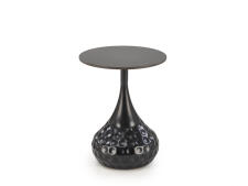 Стол журнальный HALMAR VERDE черный мрамор/черный