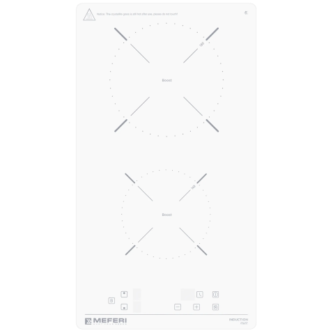 Варочная панель индукционная MEFERI MIH302WH POWER
