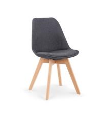 Стул HALMAR K303 темно-серый/натуральный