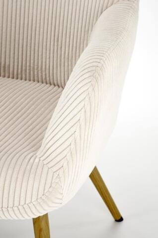 Кресло HALMAR AMARO кремовый